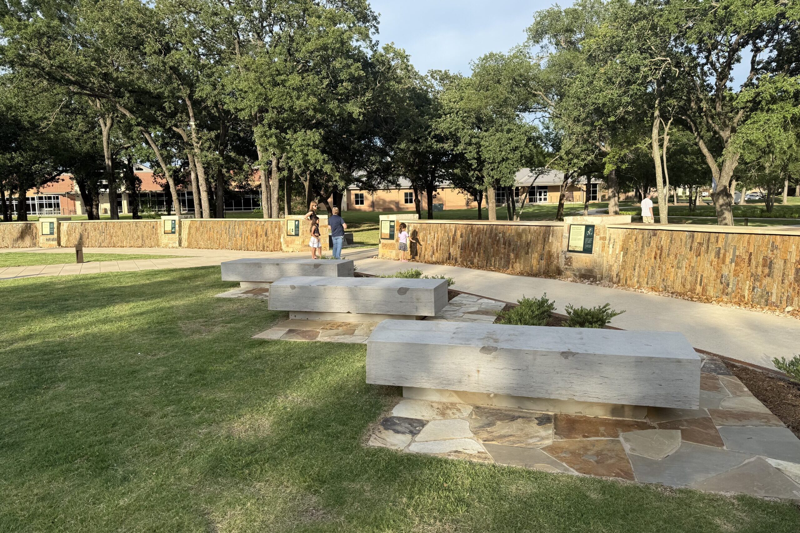 Peters Colony Memorial Park | Douglas A. Brown Veterans Plaza Ribbon Cutting Ceremony